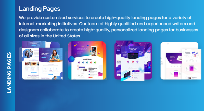 LANDING PAGES